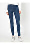 Women's Blue Trousers 0YAK47710MD - 3