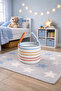 Children's Baby Room Wicker Toy Basket, Organizer, Gift Decorative Basket - 2
