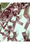 50 Ready-Made 10 mm Dried Rose Bow Satin Ribbons - Wedding Favors, Gift and Balloon Decoration - 5
