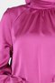 SATIN TUNIC WITH BINDING DETAIL ON CUFFS 43526 - 4