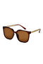 Unisex Brown 2025 Metal New Season Sunglasses - 2