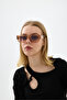 Marcos Unisex New Season Honey Nude Popular Square Sunglasses - 3