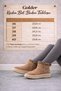 Women's Mink Leopard Non-Slip Wool Insole Winter Boots - 5