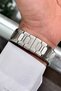 Men's Wristwatch Silver Color Steel Band 3 Atm Water Resistant with Gift Box and Bracelet as Gift.Hmsk - 6