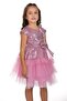 Girls' graduation tutu sequined evening dress with sequin sequin day - 5