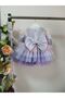 Girl's Lilac Unicorn Long Sleeve Dress - 3