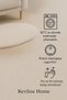Kevline Non-Slip Base Plush Carpet Decorative Hallway Living Room Children's Room Oval Carpet - 4