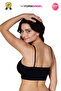 Women's Bustier Seamless Flexible Soft Fabric Thin Straps Padded Sports Bustier 1 Piece - 3