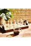 Borosilicate Glass Cup Espresso Coffee Teacup Mug Borosilicate Glass Cup 6 Pieces - 4