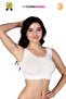 Women's Bustier Seamless Flexible Soft Fabric Thick Straps Non-Padded Sports Bustier 1 Piece - 3