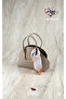 Stylish Bag with Gold Details + Gift Scarf