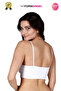 Women's Bustier Seamless Flexible Soft Fabric Thin Straps Padded Sports Bustier 4 Pieces - 2