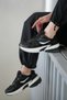 Women's Black and White Sneaker Casual Sports Shoes 044 - 4