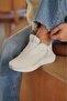 Women's White Orthopedic Sole Everyday Sneakers 048 - 2