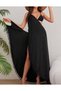 Women's Beachwear Pareo Viscose Pompom Detailed Beach and Pool Suspender Dress - 3