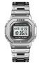 1456 Retro Style Silver Color Digital Men's Wrist Watch