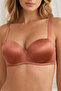 Push up Padded Stylish Strapless Bra with Line Detail