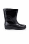 Unisex Black Waterproof Garden and Rain Boots – Non-Slip Sole Daily Use Boots