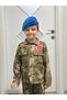 Children's Military Dress Suit (Shirt, Pants, Beret) - 4