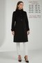 Knitwear Very Thick Steel Knit Mother Zero Size Coat Winter Small Size Long Black Cap Women's Cardigan