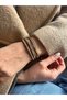 Women's Bracelet I Theory Knot 7 Thread Bracelet I Steel I Does Not Tarnish I Does Not Cause Allergies I Water Resistant I Adjustable I Daily Wear I Minimalist Stylish - 3
