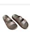 Powder Bronze Buckle Orthopedic Slippers - 3
