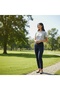 Navy Blue Women's Corset Detailed Skinny Leg Trousers - 3
