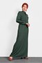 Embroidered Collar Tie Dress 40330 - 2