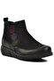 Women's Genuine Leather Sports Zippered Boots 1953755K - Black - 36 - 2