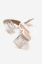 Women's White Skin Transparent Heeled Transparent Cover Special Design Slippers Brillant - 4