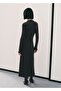 Ring Detailed Drawstring Dress - 4