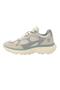 B0A43R8A4C1-R Hazel Lane Low Lace up Sneaker Women's Sports Shoes Gray