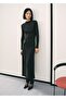 Ring Detailed Drawstring Dress - 2