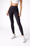 High Waist Toning Leggings, Flexible Daily Wear, Fitness, Pilates Black Sports Leggings - 3