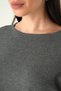 Anthracite Crew Neck Short Sleeve Blouse 8274A - 4