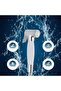 Lure Brass Bidet Shattaf – Handheld Hot & Cold Control, Premium Chrome Finish, Low Pressure - 7