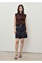 High Waisted Rinse Wash Bermuda Shorts - 2