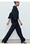 Straight Cut Trousers with Braces - 8