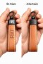 Fiat Keychain with Writing and Logo (Brown) Thermo Leather - 2