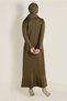 Sleeves and Skirt Flat Dress 4805 - 3