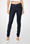 Women Slim Fit Solid Stretchable Jeans, Navy