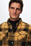 Slim Fit Yellow Lumberjack Winter Shirt - 3