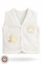 Unisex Baby Bulk Teddy Bear Embroidered Organic Cotton 3-6-9 Months 3-Piece Combed Cotton Baby Vest Set - 5
