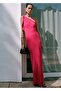 Asymmetric Dress with Knot Detail Straps - 7
