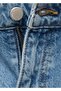 High Rise Bermuda Denim Shorts - 5