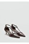 Kitten Heeled Patent Leather Shoes