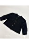 Boy's Shirt Pique Fabric Black - 2