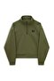 Leighton Mock Neck Fleece Women's Sweatshirt - Green