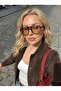 Unisex Precious Sunglasses Black to Orange