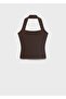Halter collar blouse - 3